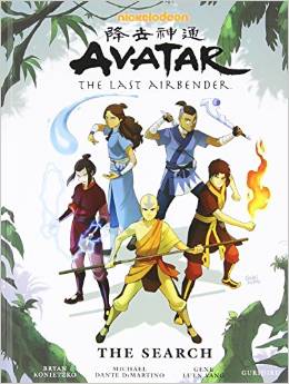 Avatar The Last Airbender The Search Reads 4 Tweens